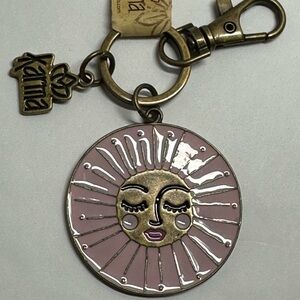 Karma Sun Enamel Key Chain - #1060